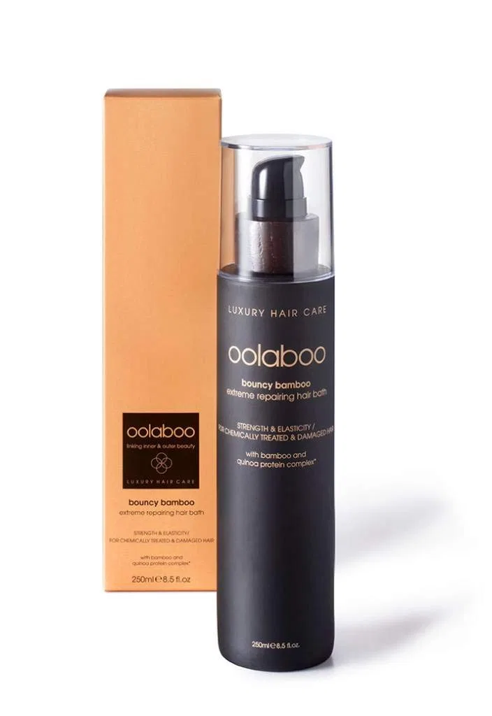Шампунь OOLABOO Bouncy Bamboo Extreme Repairing Hair Bath (250 мл) Oolaboo