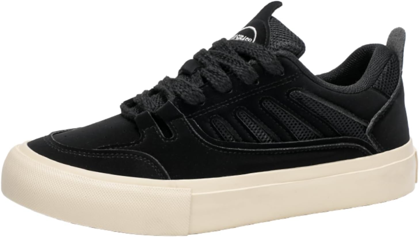 

Мужские низкие кроссовки из оливково-зеленой замши, ретро-стиль, повседневная обувь с толстыми шнурками, удобная для ежедневного ношения Aokisx