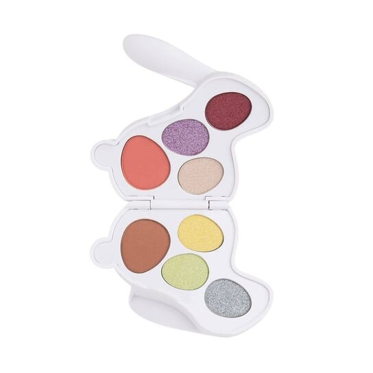 

Палитра теней, Fluffy, белый кролик Makeup Revolution, I Heart Revolution, Bunny, разноцветный