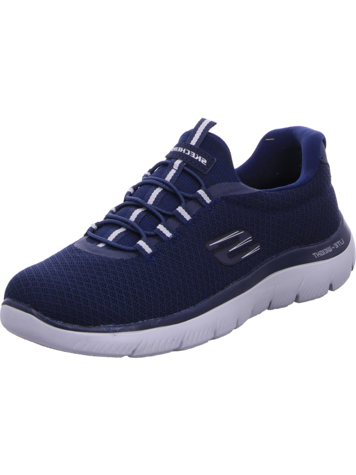 

Кроссовки на шнуровке Skechers, синий