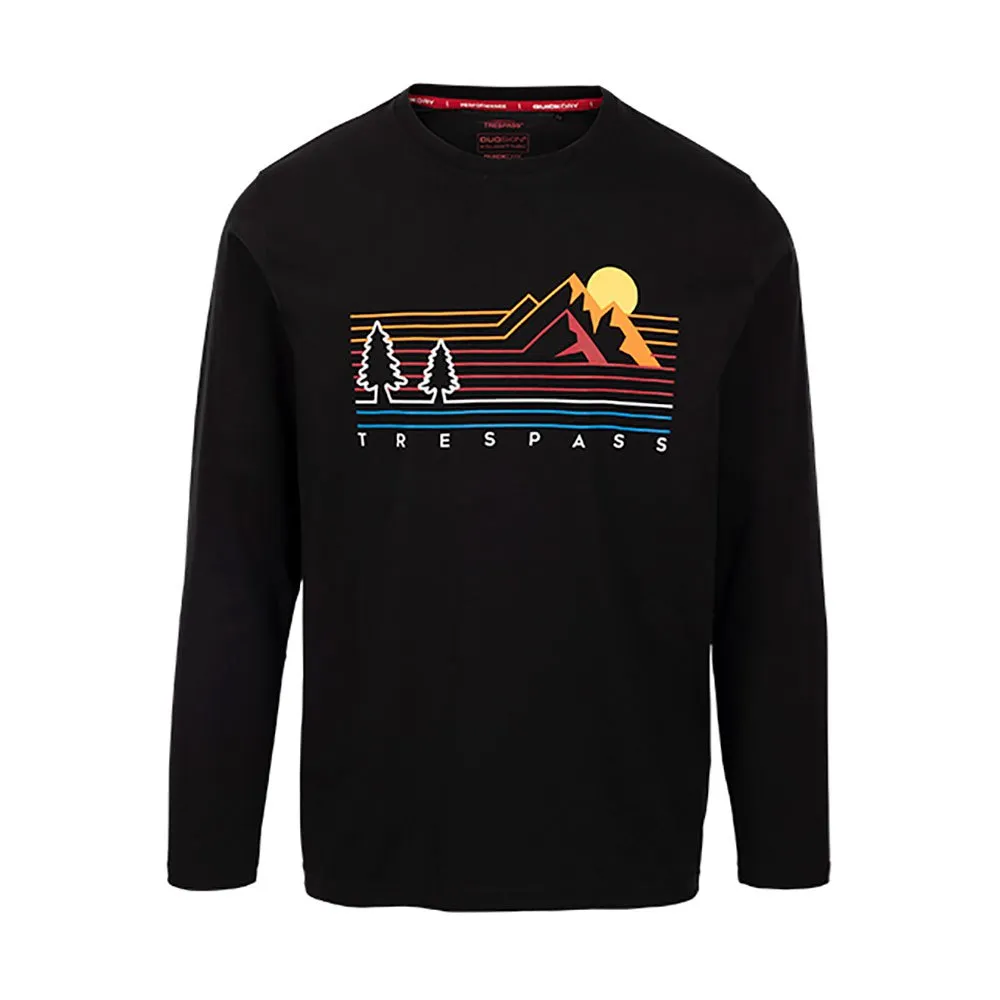 

Футболка Trespass Macley Long sleeve, черный