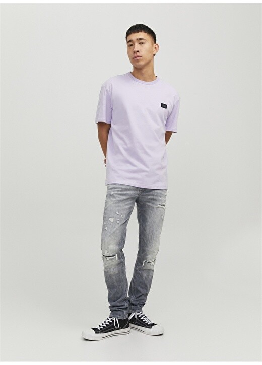 

Серые мужские джинсовые брюки с заниженной талией Jack & Jones