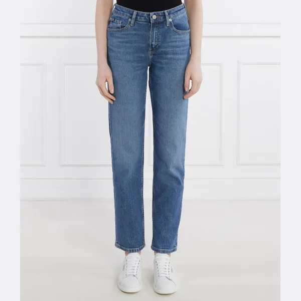 

Классические джинсы прямого кроя rw mel Tommy Hilfiger, синий