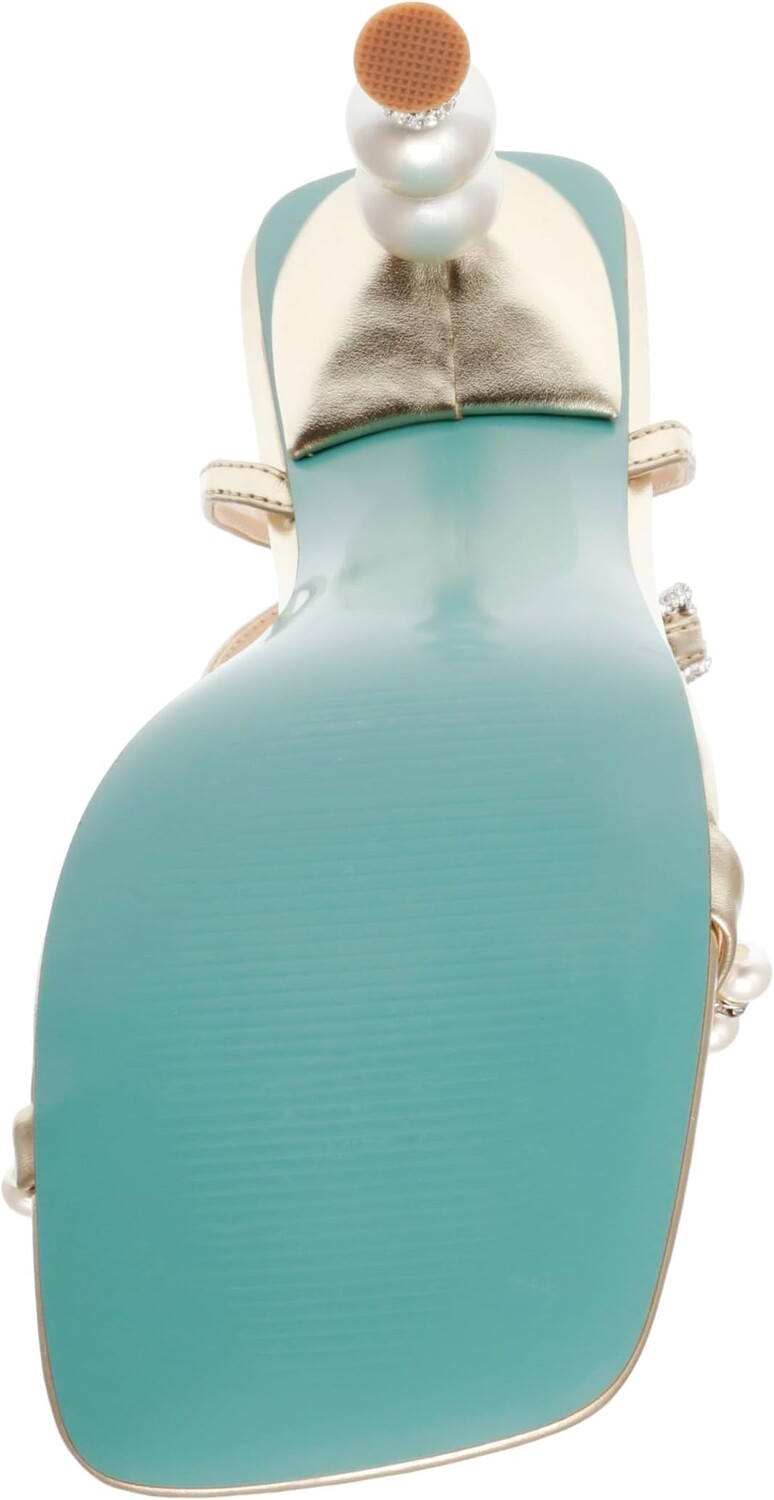 Босоножки Jacy Heeled Sandals Blue by Betsey Johnson, золото — фото 2