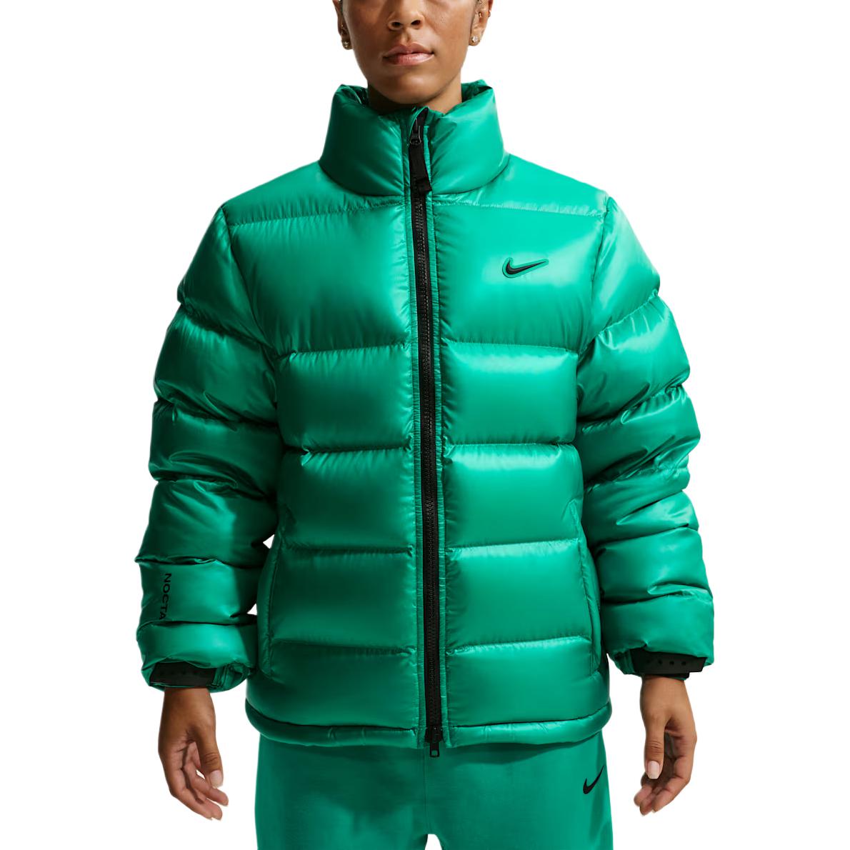 

Пуховая куртка X Nocta FW25, версия для заморских территорий, унисекс Nike, neptune зеленый/черный