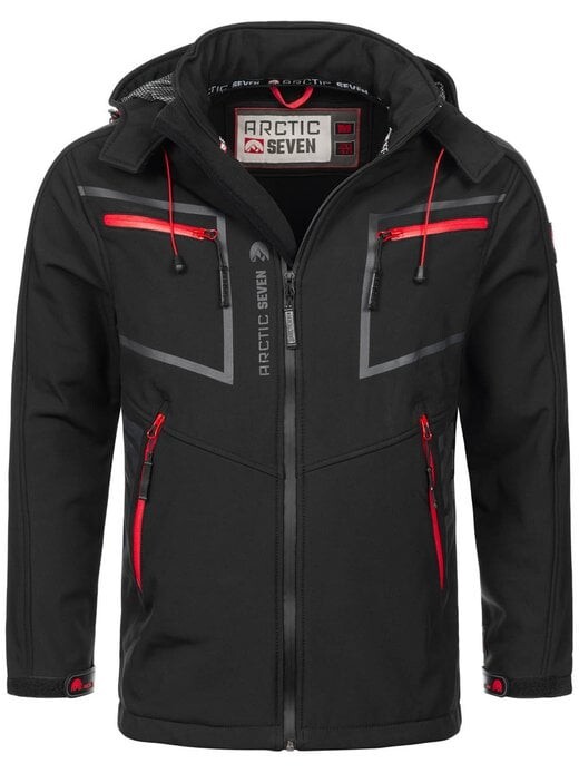

Куртка из софтшелла aspirr Arctic Seven, черный