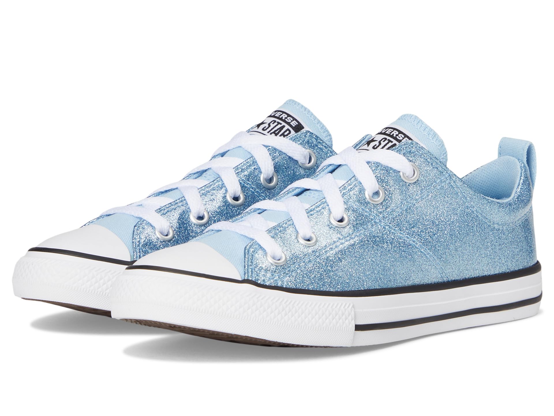 

Кроссовки Converse Kids Chuck Taylor All Star Madison Glitter, цвет Blue It/White/Black
