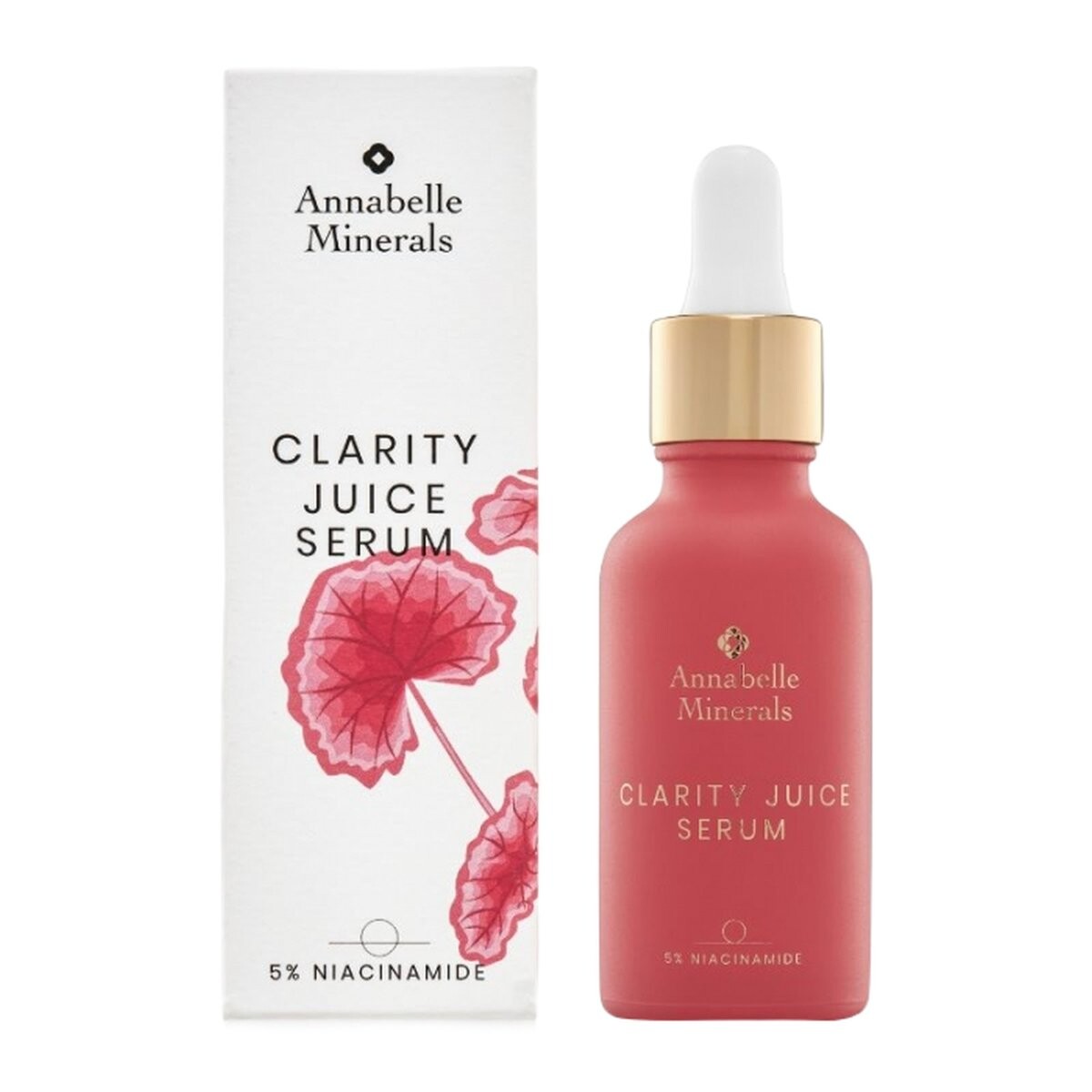 

Annabelle Minerals, Сыворотка с ниацинамидом, сок Clarity, 30 мл