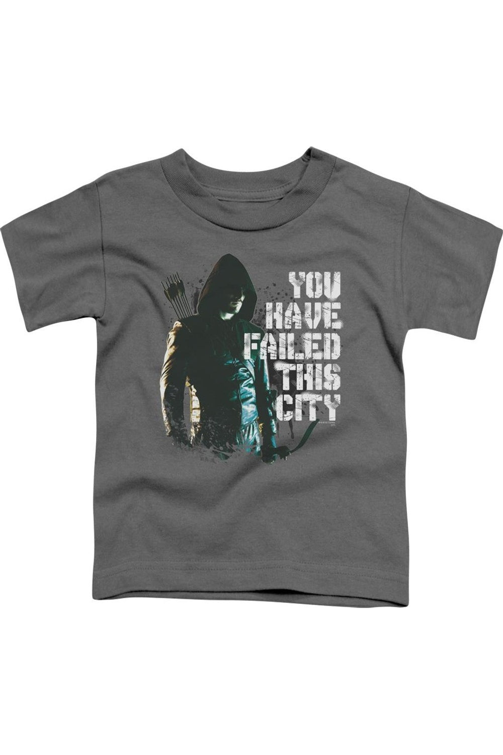 

Футболка Arrow "You Have Failed" с коротким рукавом для детей Gildan, Charcoal