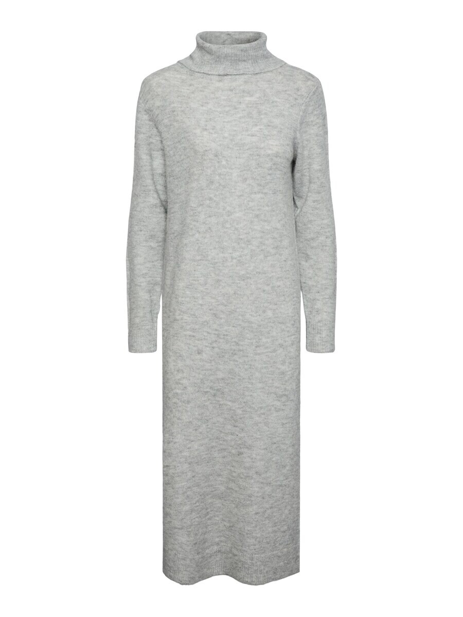 

Вязаное платье PIECES Knitted dress Juliana, пятнистый серый
