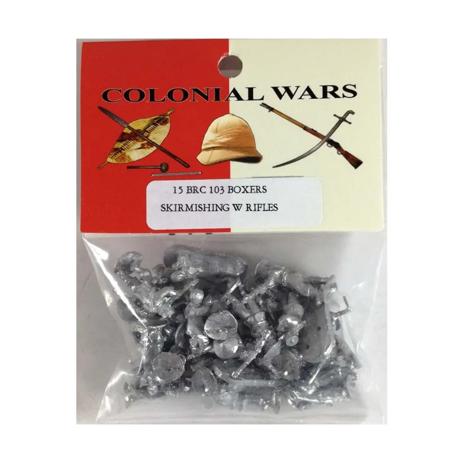 

Боксеры с винтовками, Colonial Wars - Boxer Rebellion (15mm) (Blue Moon)