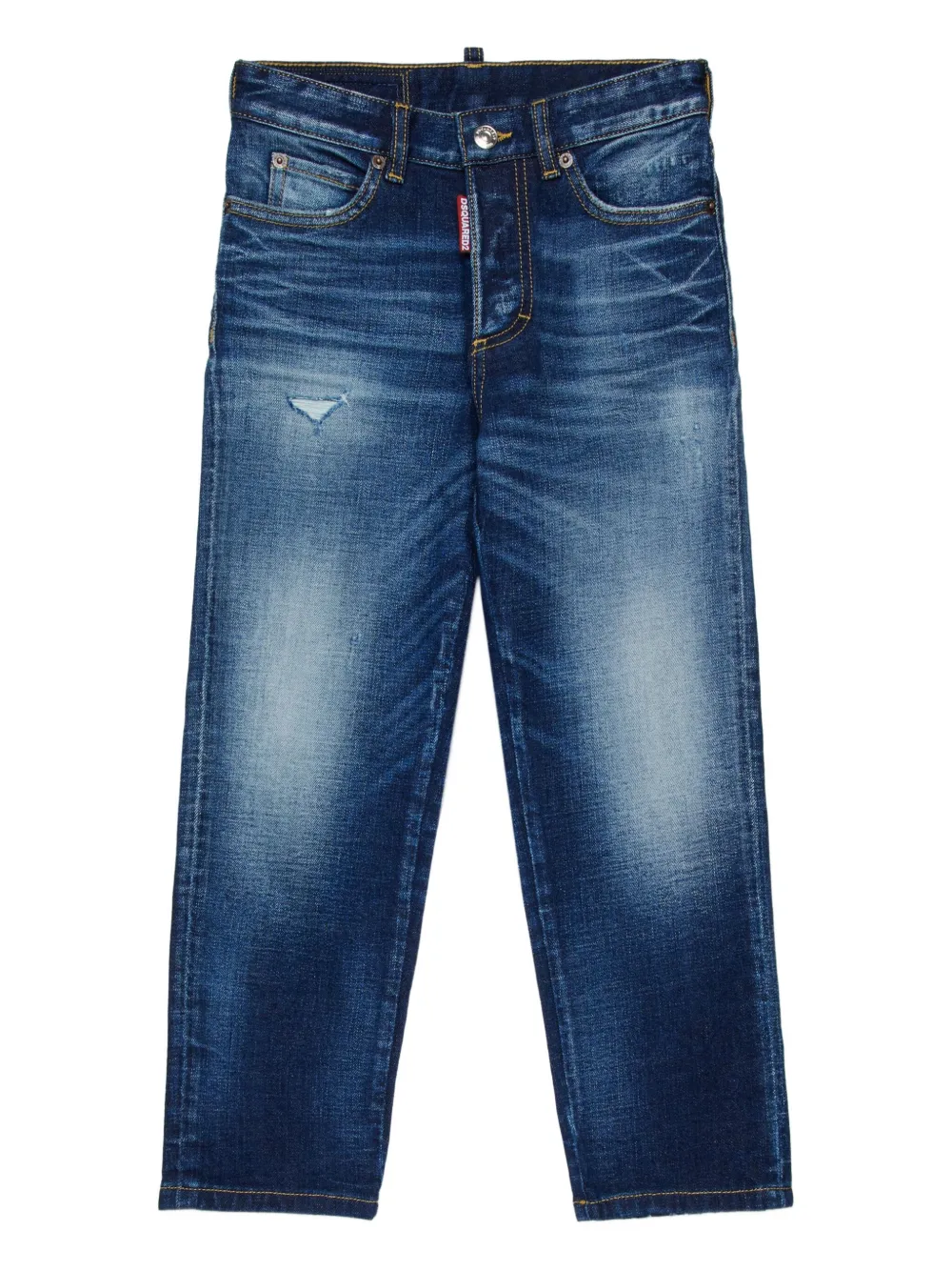 

Прямые джинсы DSQUARED2 KIDS, синий