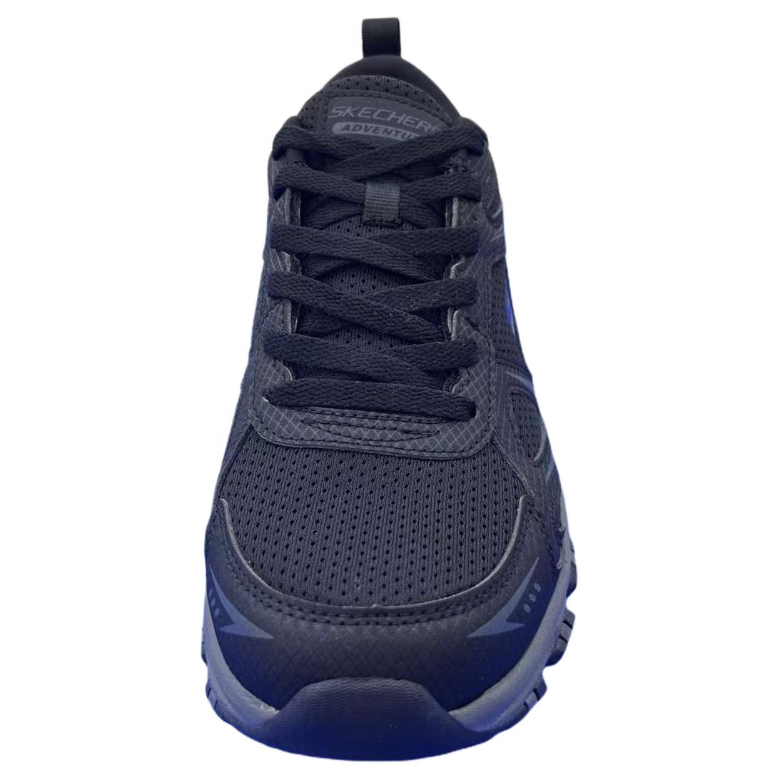 Skechers Мужские OUTDOOR повседневные кроссовки низкие Cushioning и Breathable черные — фото 3