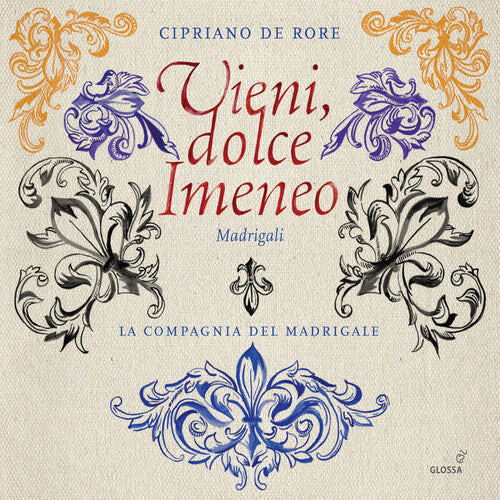 

CD диск De Rore / Compagnia Del Madrigale: Vieni Dolce Imeneo