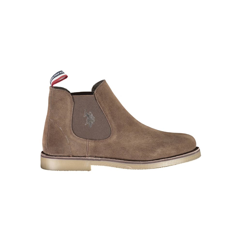 

Коричневые кожаные ботинки U.S. Polo Assn.