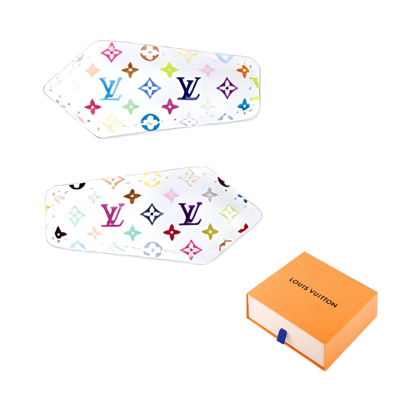 LOUIS VUITTON Зажимы для волос X Takashi Murakami Monogram Multicolor Lv Backstage
