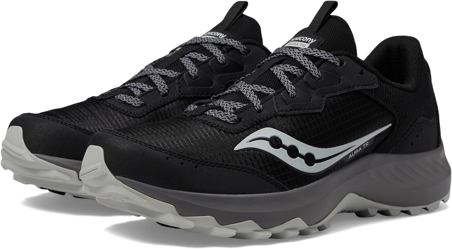 

Кроссовки Aura TR Saucony, цвет Black/Gravel 1