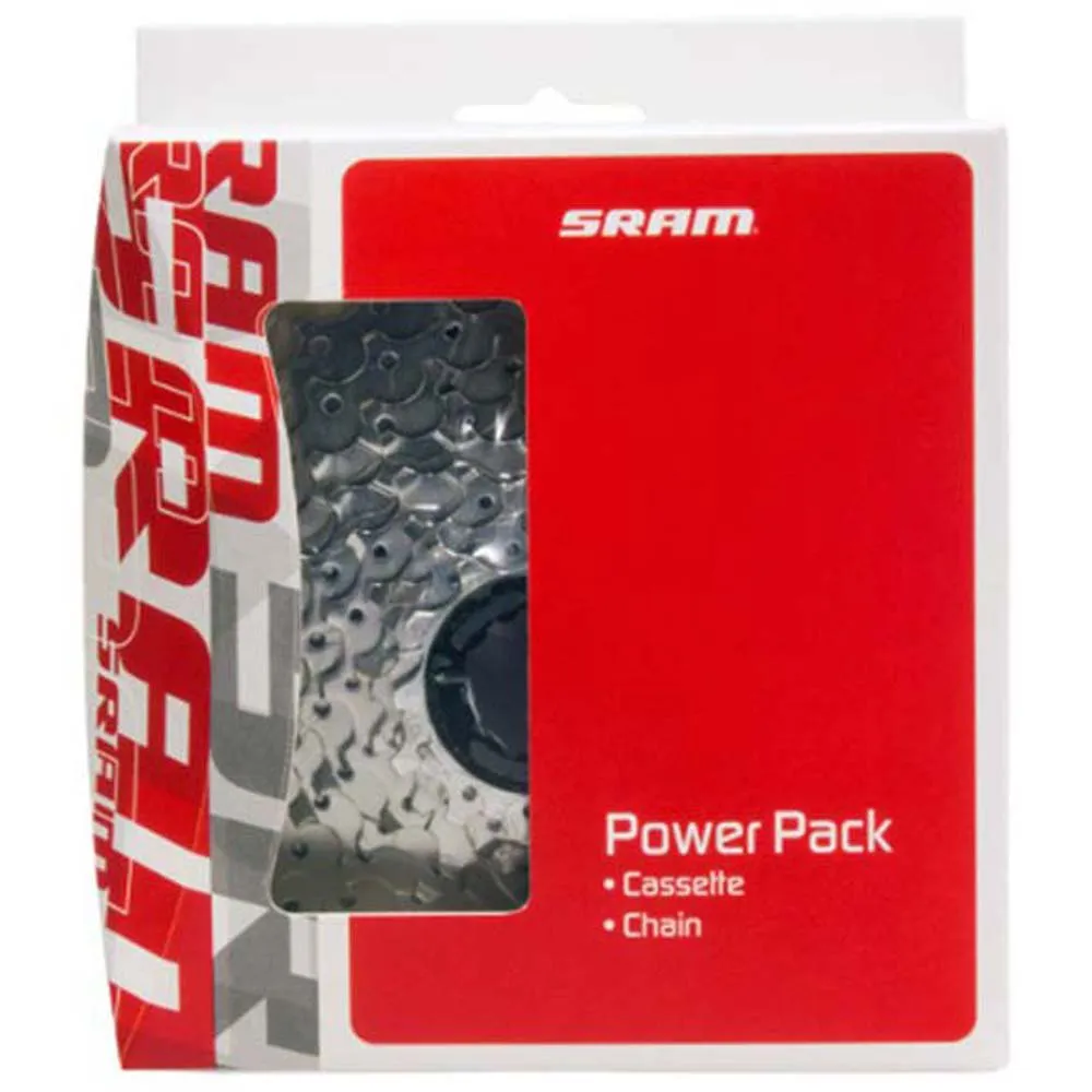 

Велокассета Sram Power Pack PG-1050 With PC-1031 Chain, серебряный