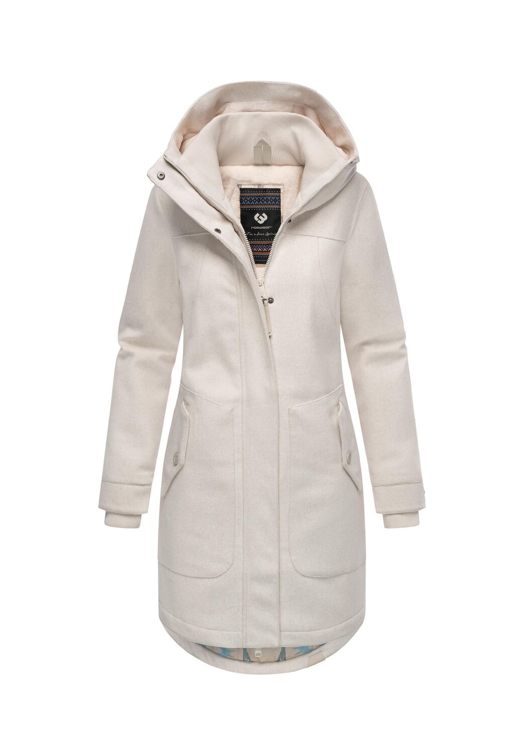 

Зимнее пальто Jannisa Coat Ragwear, цвет Ecru