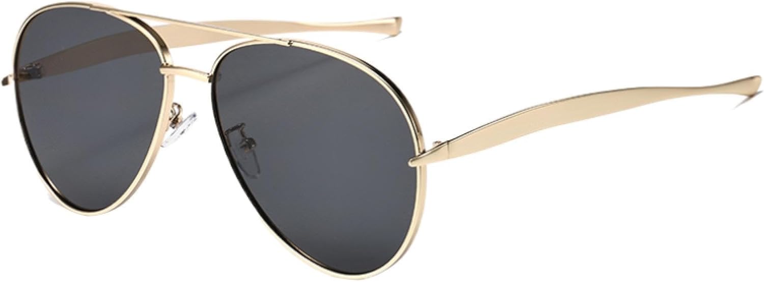 

Солнцезащитные очки с защитой от УФ-излучения UV400 | Металлические двойные перемычки | Для женщин и мужчин | Для занятий спортом на открытом воздухе и вождения DSVIGF, 03