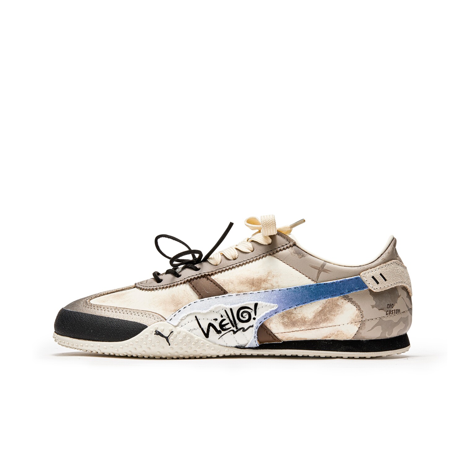 

Кроссовки Bella Lifestyle Shoes Unisex Low-Top Beige Brown Blue Puma