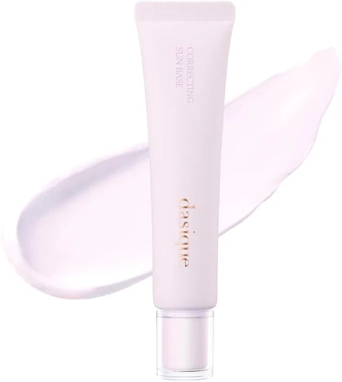 Солнцезащитная основа Daisy Correcting Sun Base Dasique 30 мл, оттенок Pure Lavender