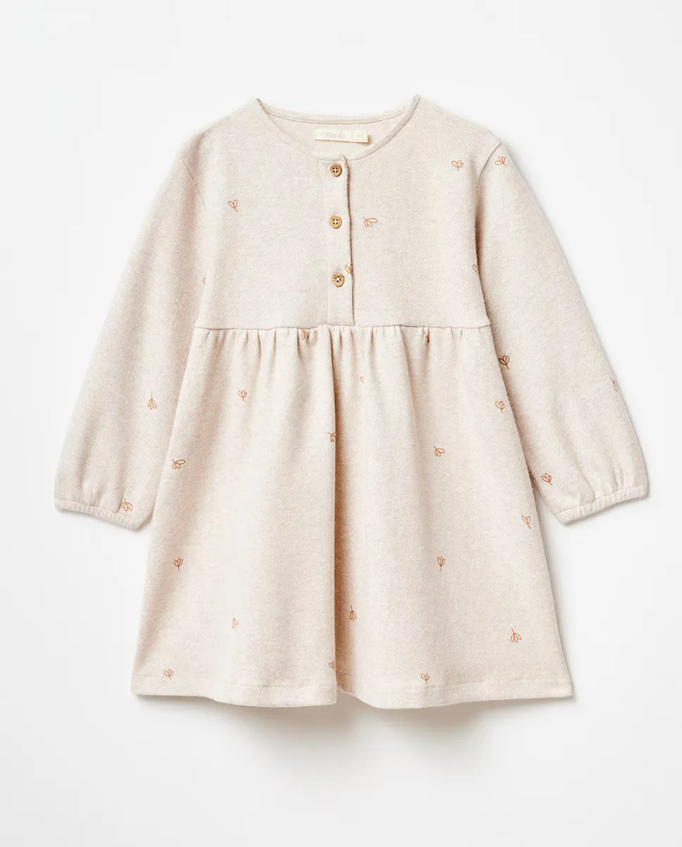 

Платье в елочку Sfera, цвет Beige