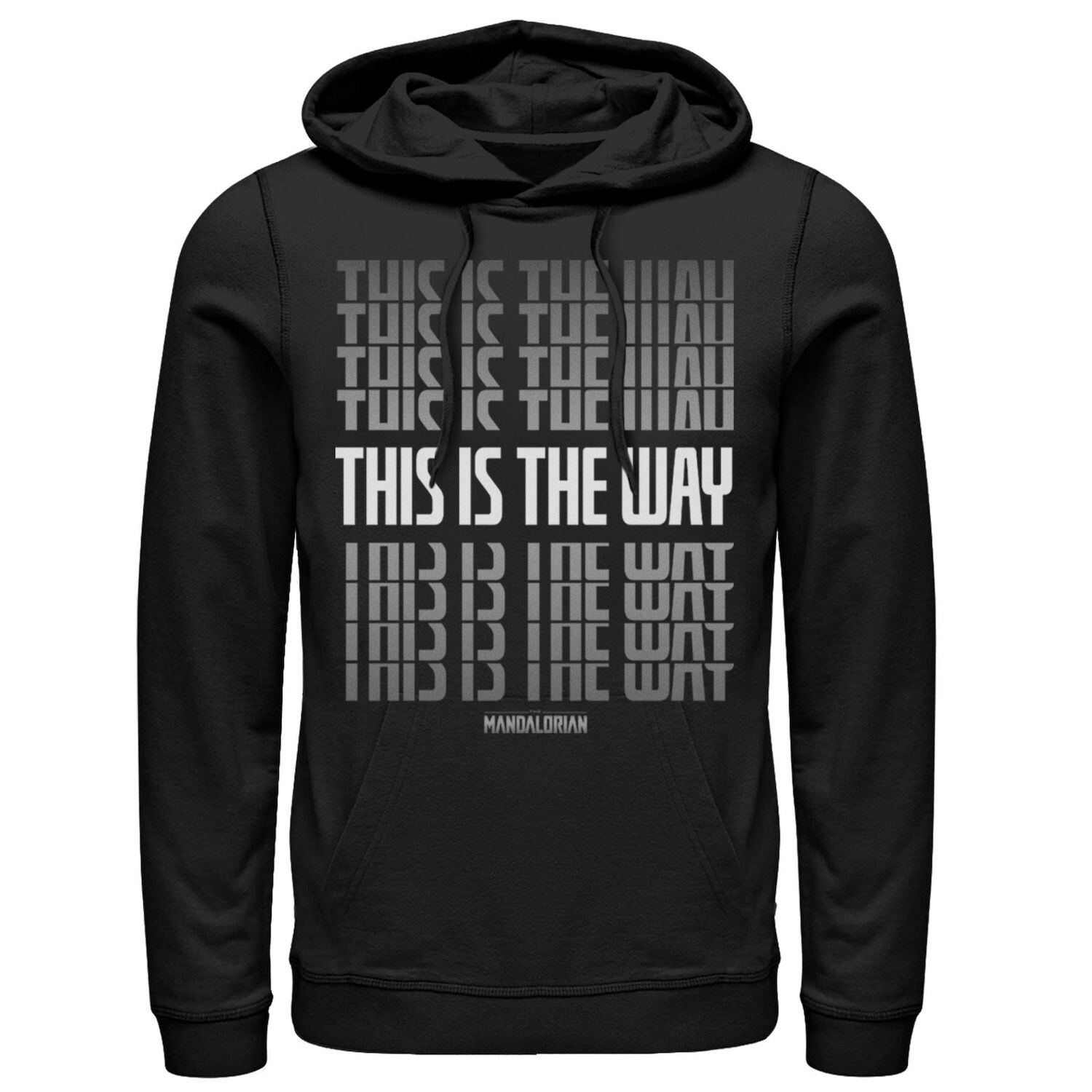 

Мужская толстовка с надписью The Mandalorian This Is The Way Star Wars