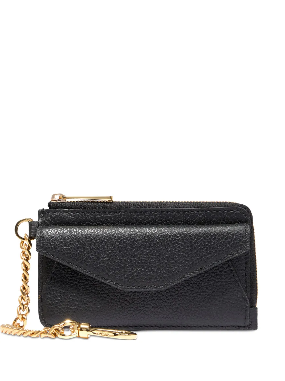 

Картхолдер на молнии Lancel, черный