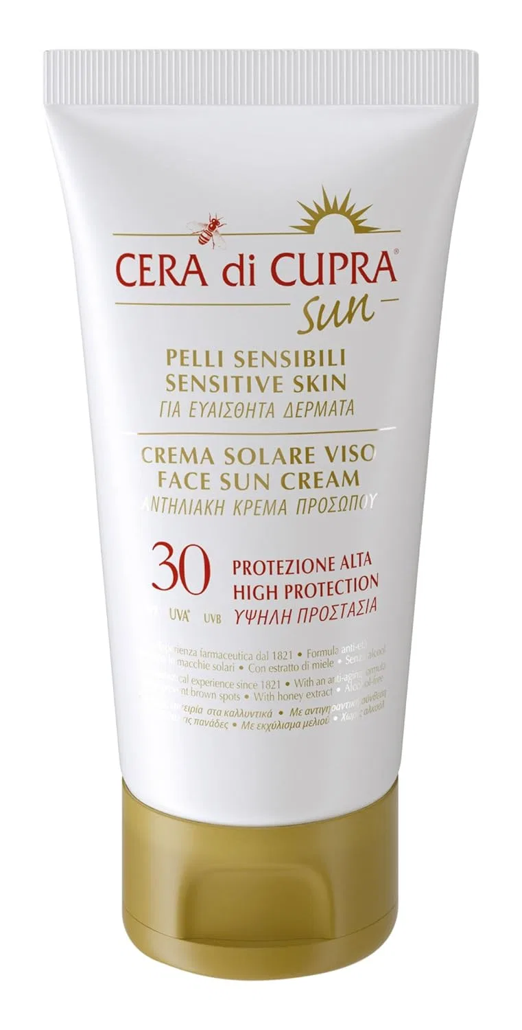 Солнцезащитный крем Cera di Cupra для чувствительной кожи SPF 30+ Cera Di Cupra