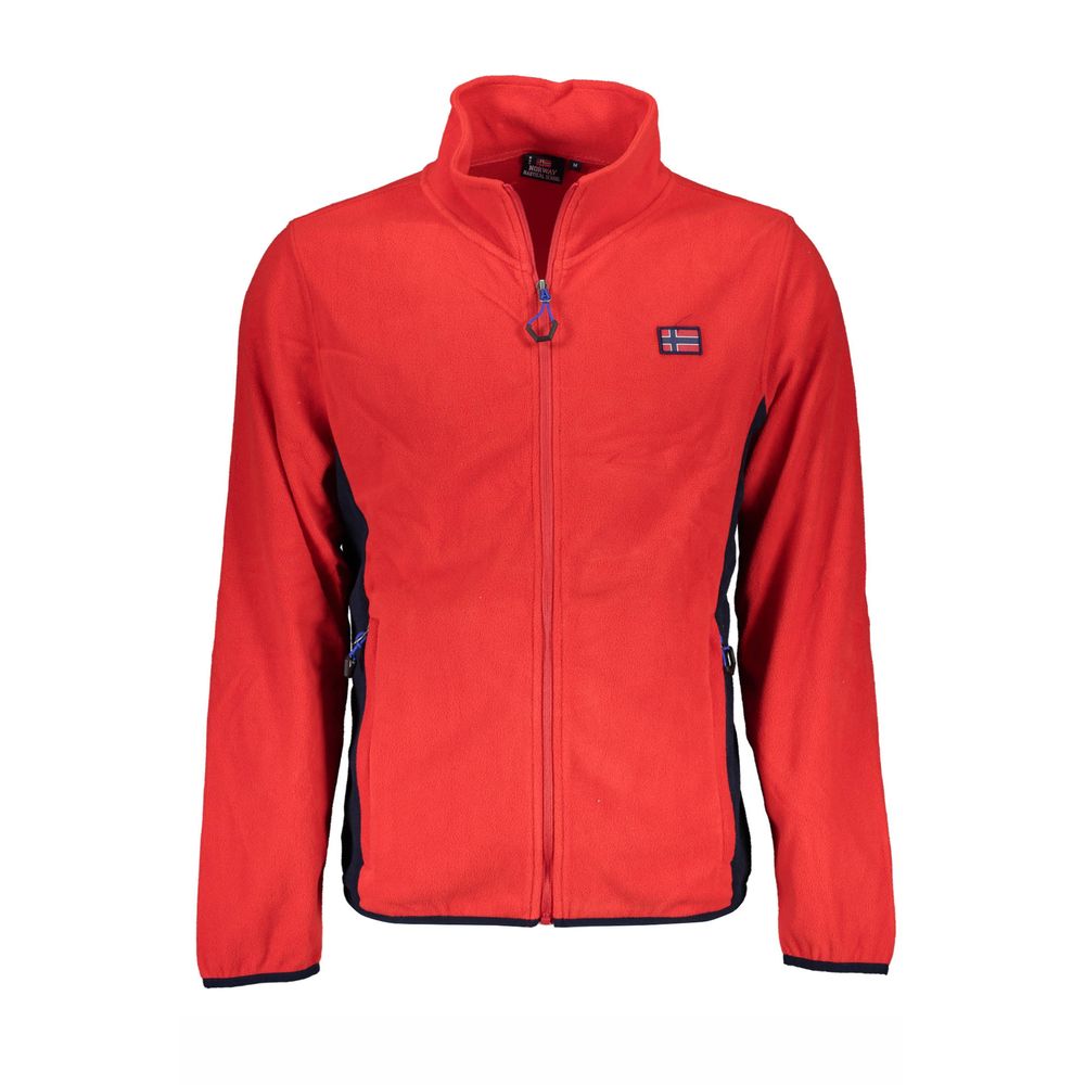 

Красный свитер из полиэстера Geographical Norway