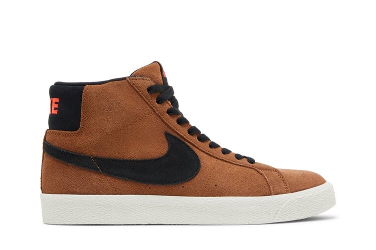 

Кроссовки Nike Blazer SB Mid, коричневый