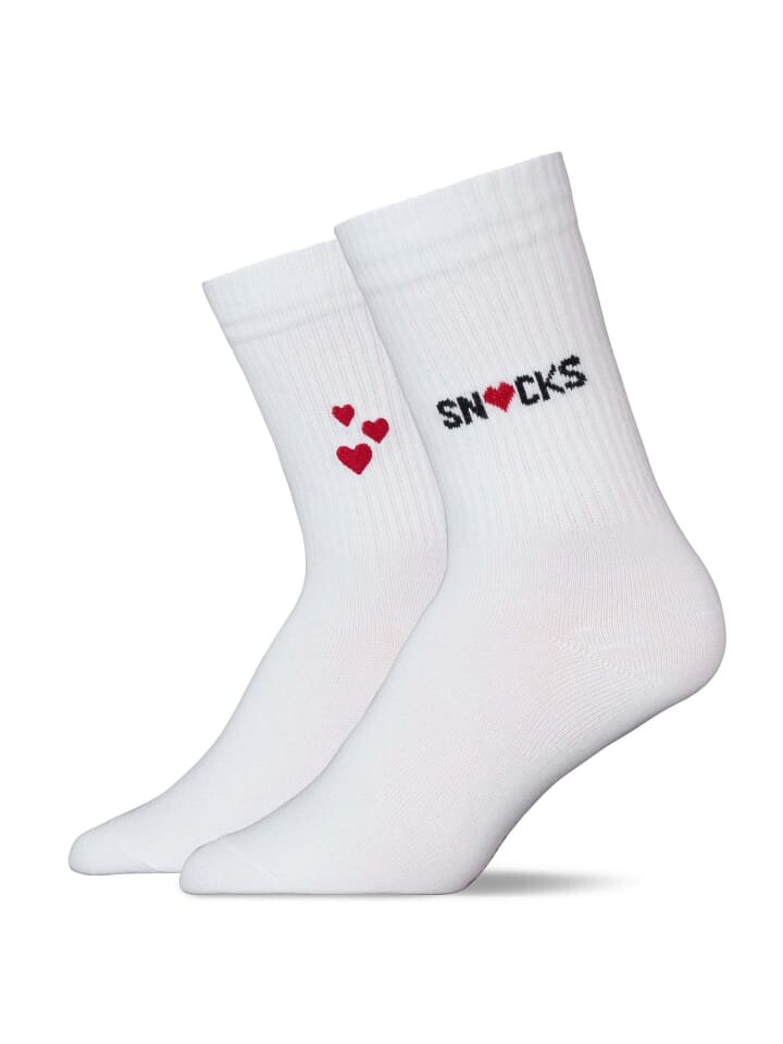 

Носки SNOCKS Tennis aus Bio Baumwolle 4 Paar, цвет mix (snocks love)