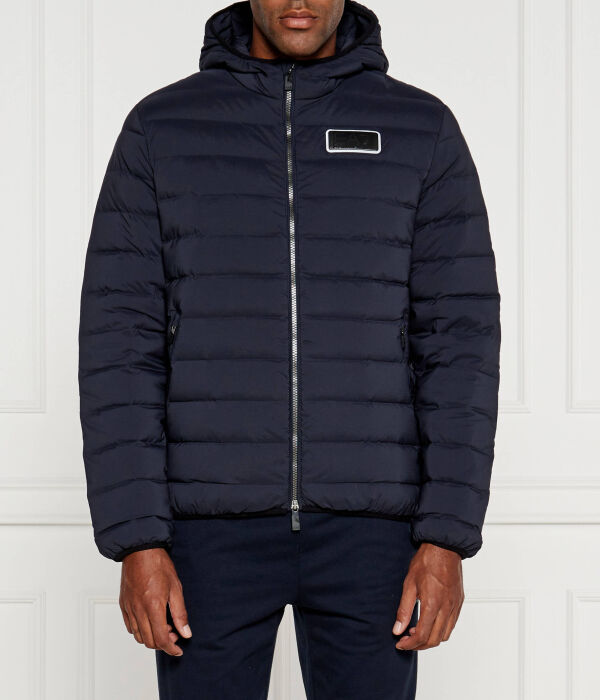

Пуховик Regular fit Ea7, синий
