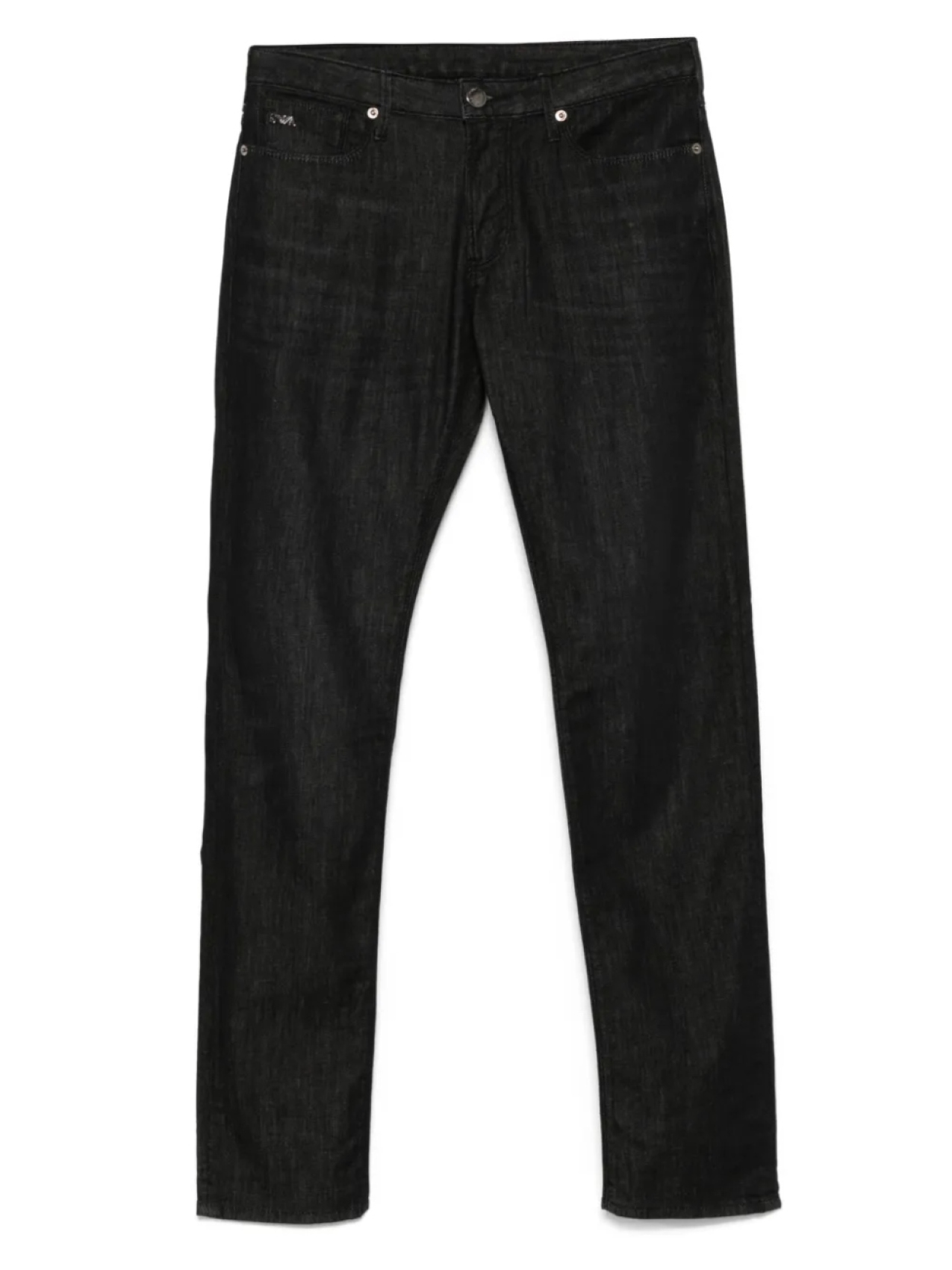 

Джинсы с нашивкой-логотипом Emporio Armani, черный