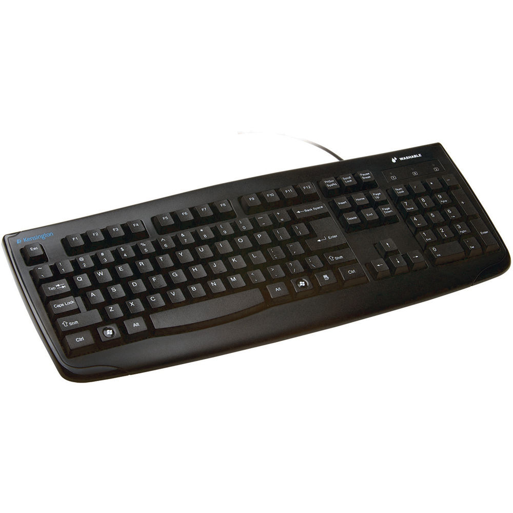 

Моющаяся USB-клавиатура Kensington Pro Fit (черная)