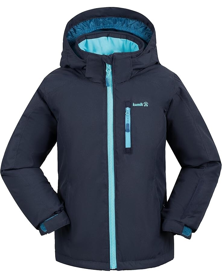 

Куртка Kamik Kids Aura Insulated Jacket, цвет Midnight/Mykonos