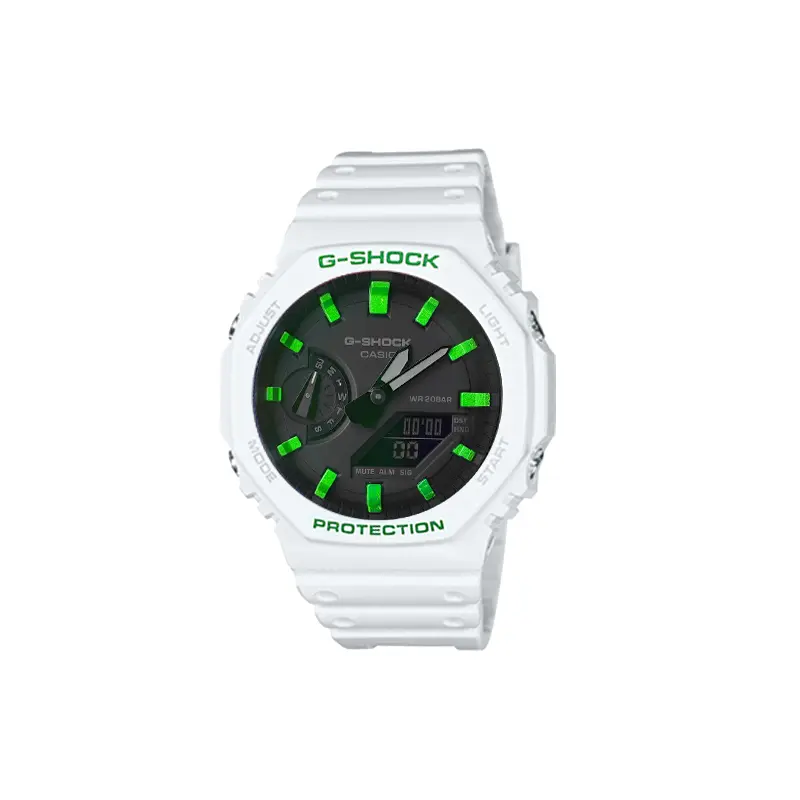 

Casio Retrofit Series Viper Кварцевые часы с ремешком из смолы Унисекс черный циферблат