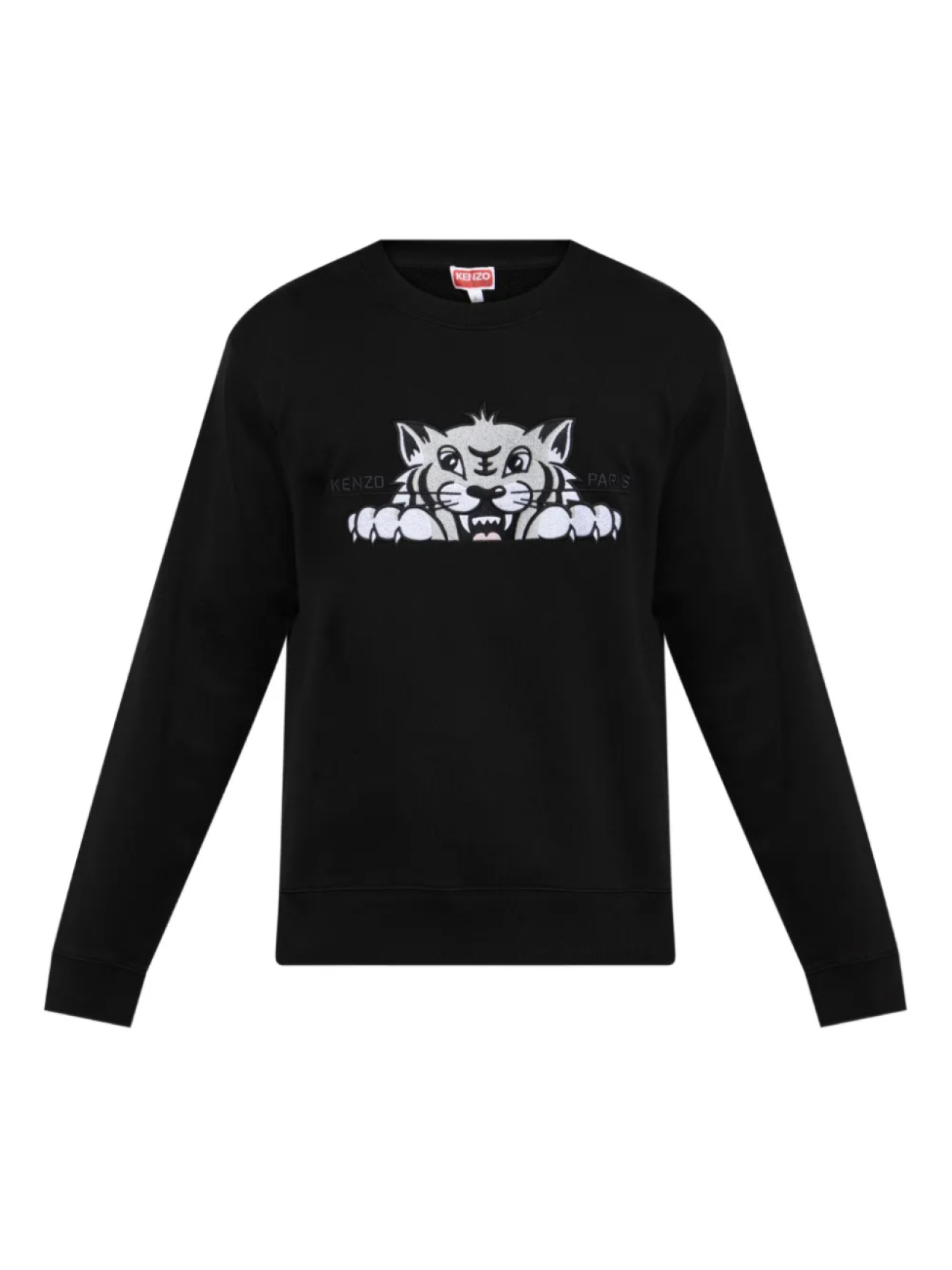 

Толстовка «Счастливый тигр» Kenzo, черный