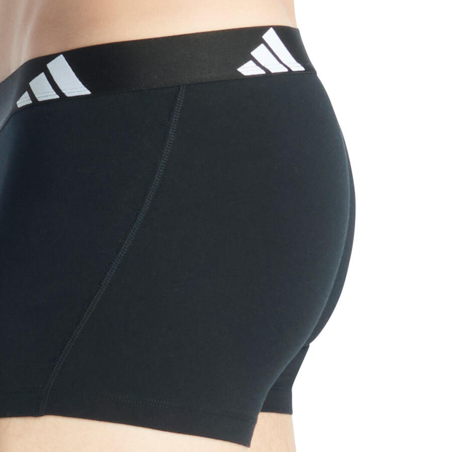 ADIDAS Мужские шорты/брюки в ретро-стиле – упаковка из 10 шт., Active Flex Cotton — фото 4