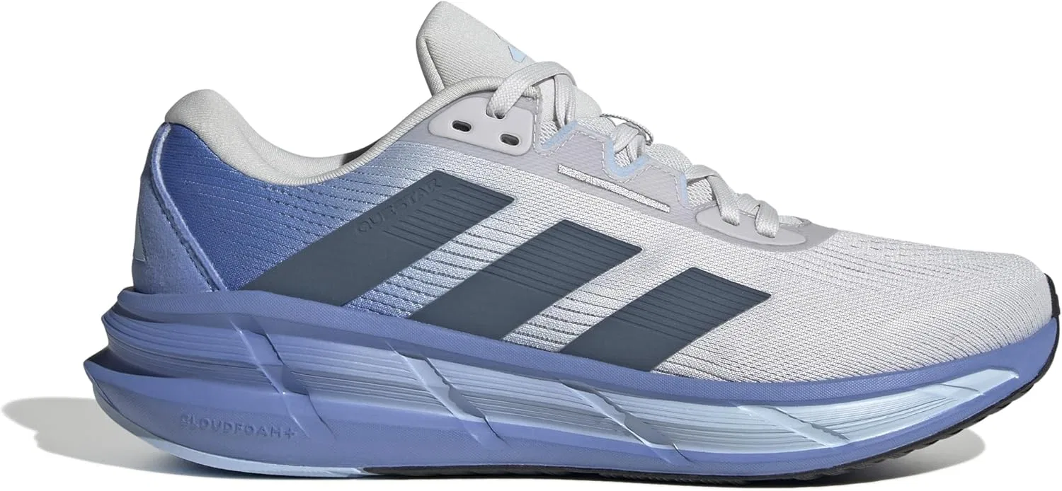 Мужские беговые кроссовки Adidas Questar 3, Dash Grey Preloved Ink Blue Fusion — фото 2