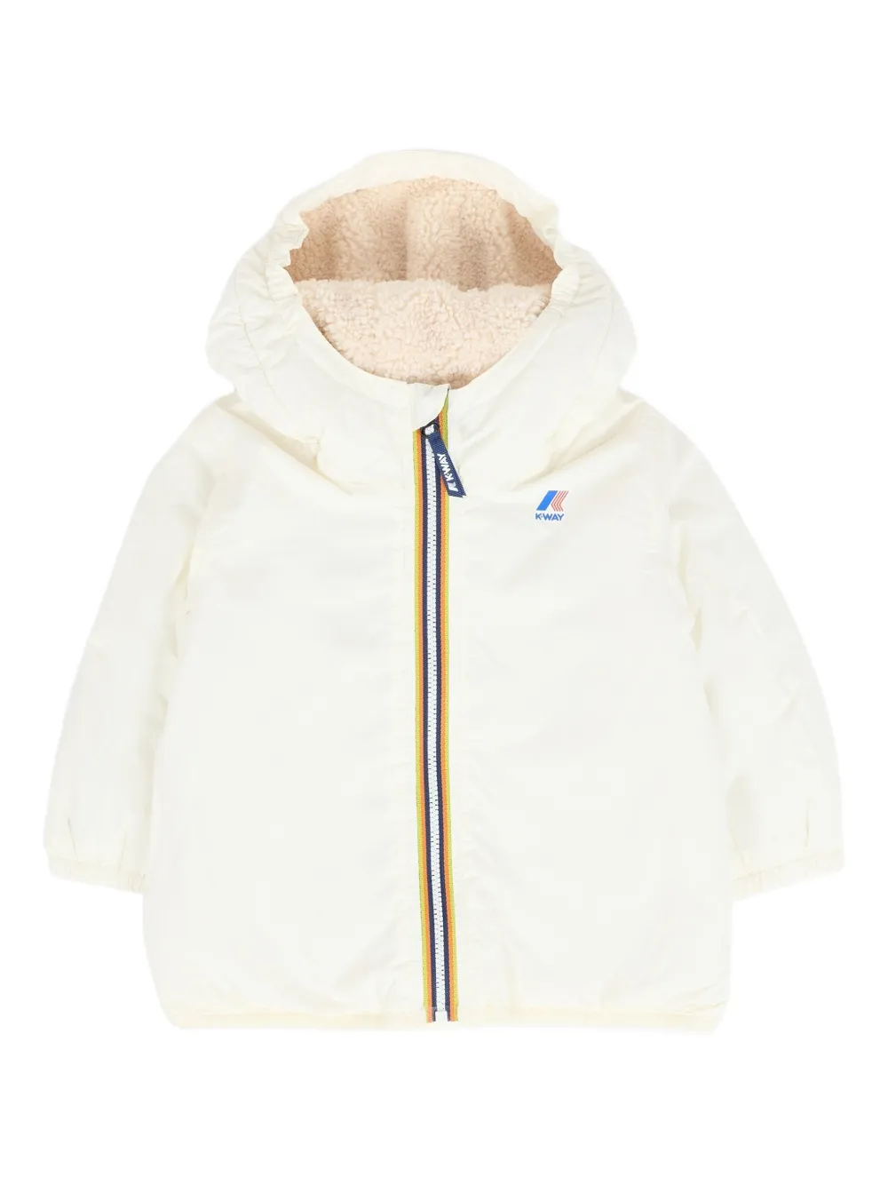 

Куртка с капюшоном на молнии K Way Kids, белый