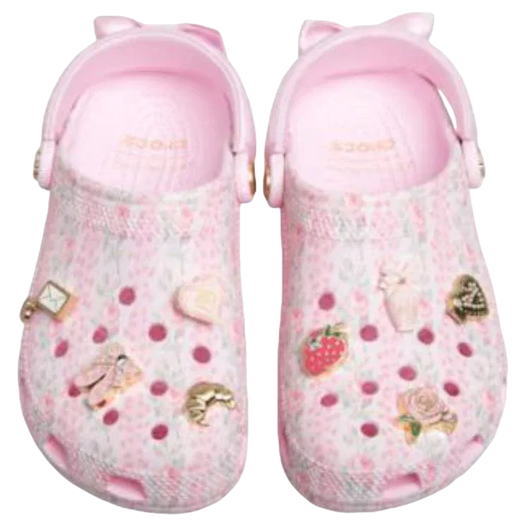 Сабо Crocs Classic Clog Love Shack Fancy 'Pink Milk' 212706-6ZW, розовый — фото 4