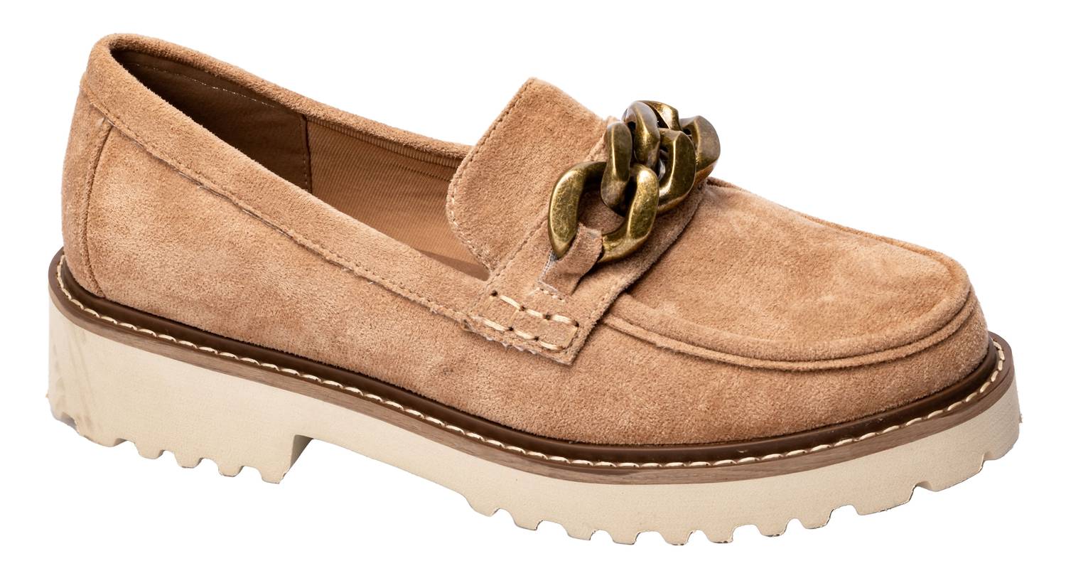 Женские замшевые лоферы Literally Loafers в верблюжьем цвете Corkys Footwear, коричневый