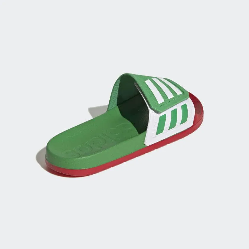 Сандалии Adidas Unisex Adult Adilette TND, ярко-зеленый/белый — фото 4