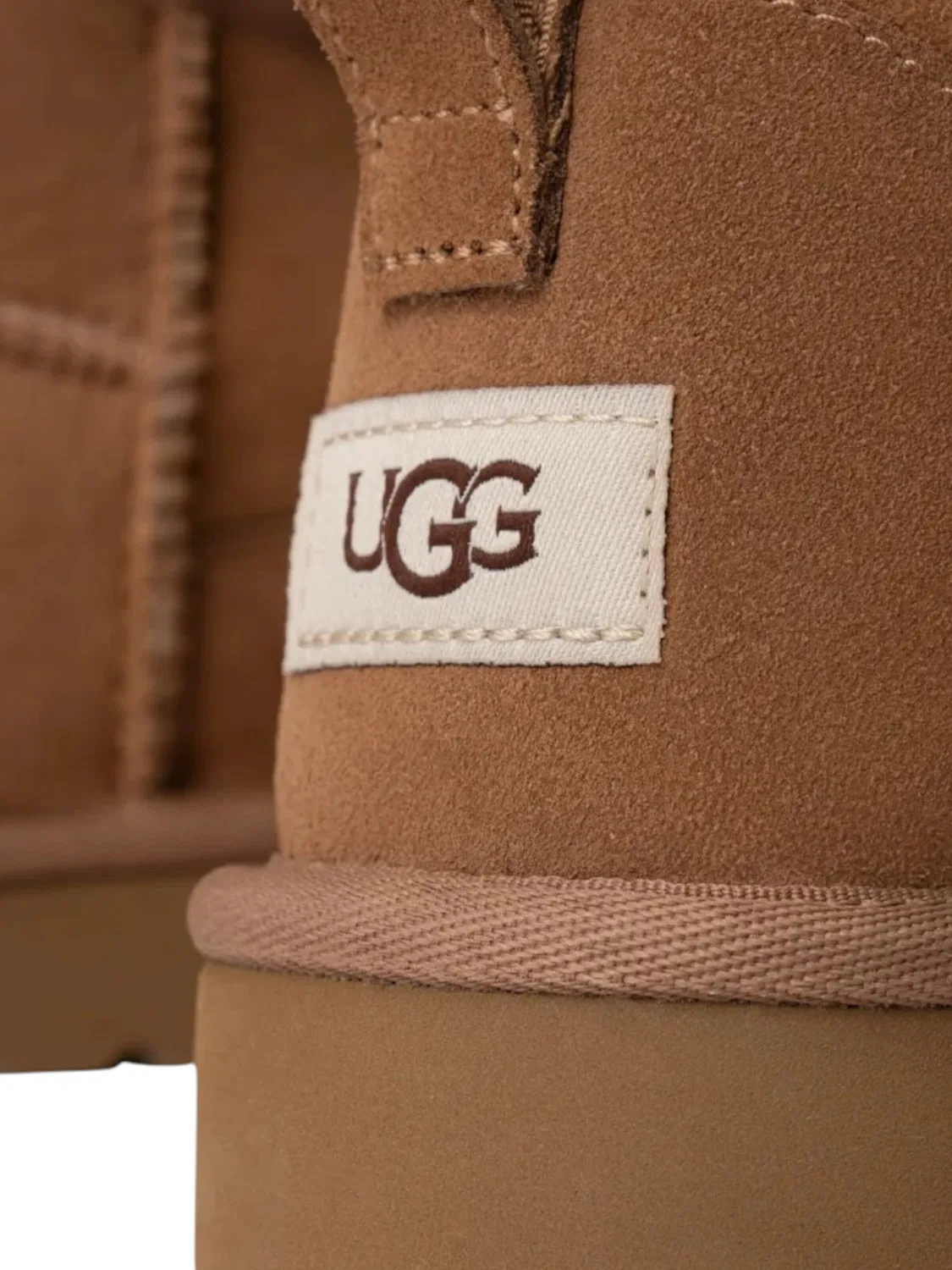 Ботинки 'Classic Ultra Mini' Ugg, Cognac — фото 4