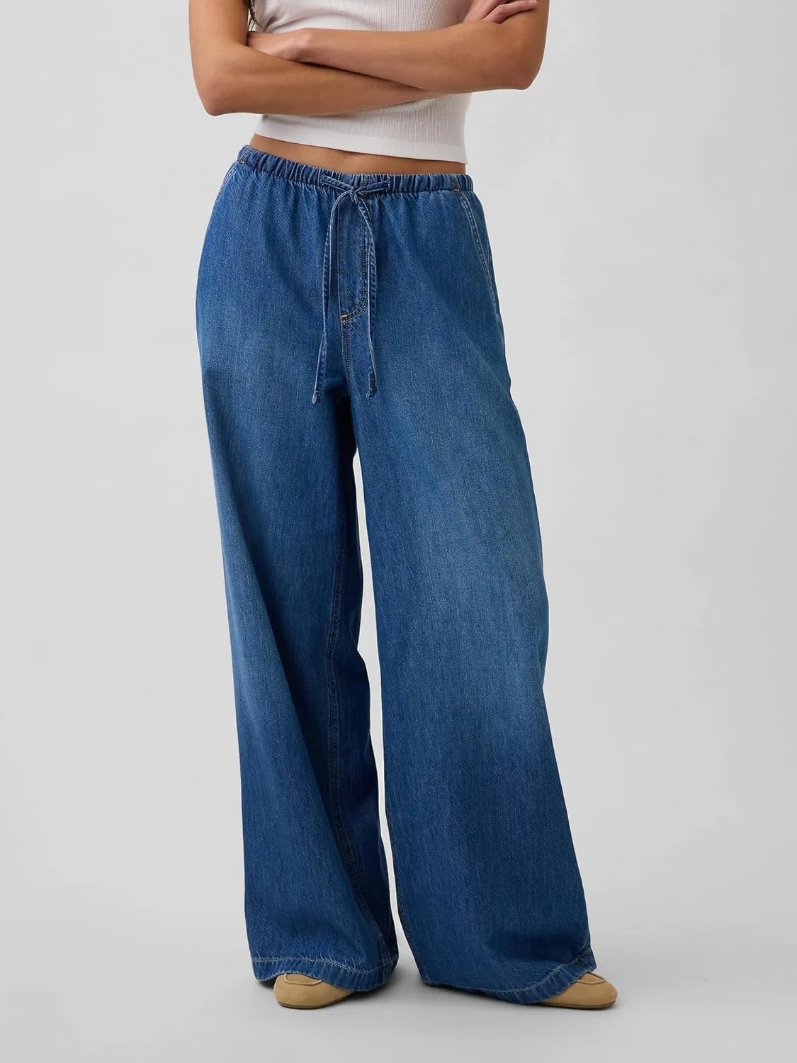 Джинсы деним GAP, Medium Indigo 15 — фото 2