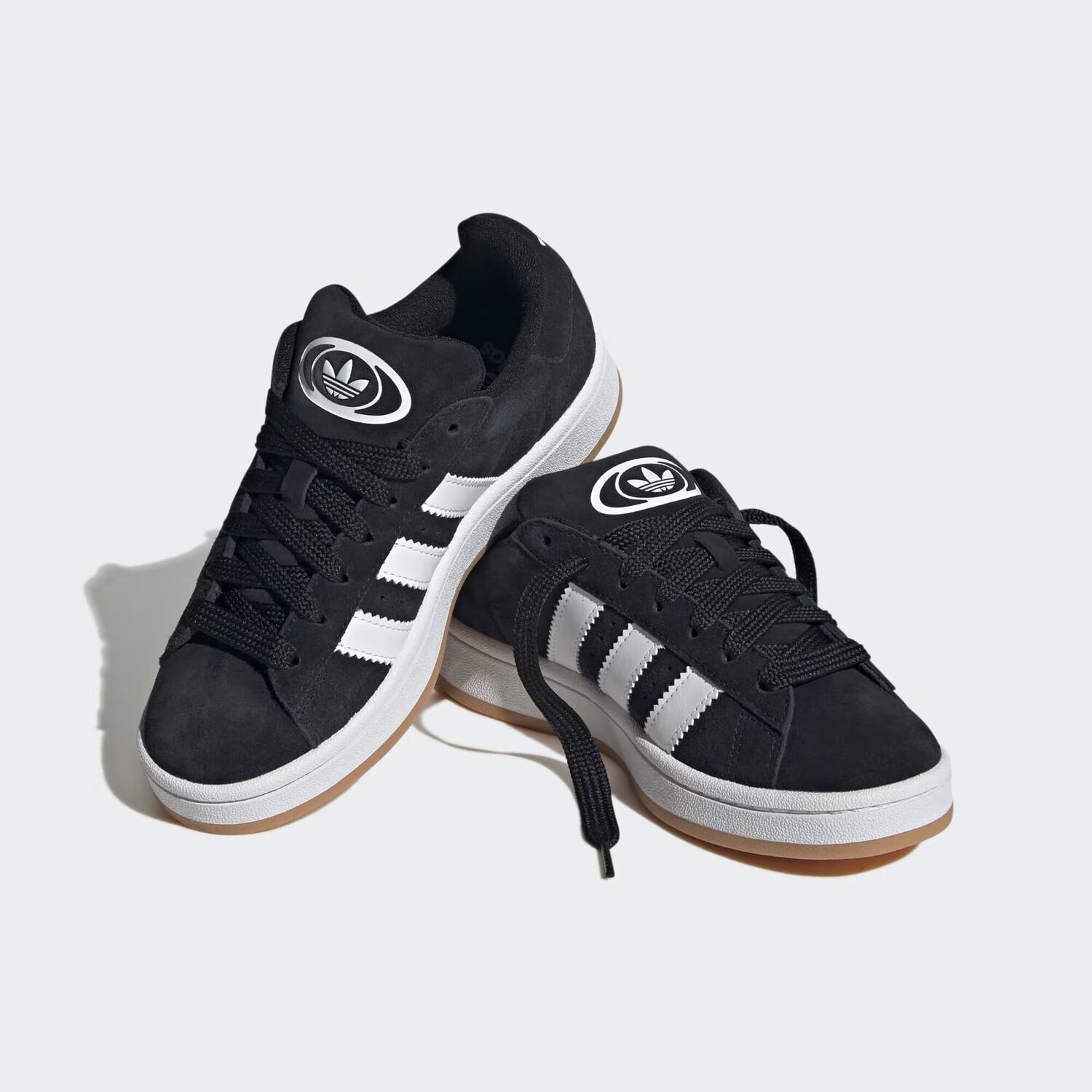 Кроссовки кампуса 00-х годов Adidas, цвет Core Black/Cloud White/Cloud White — фото 4