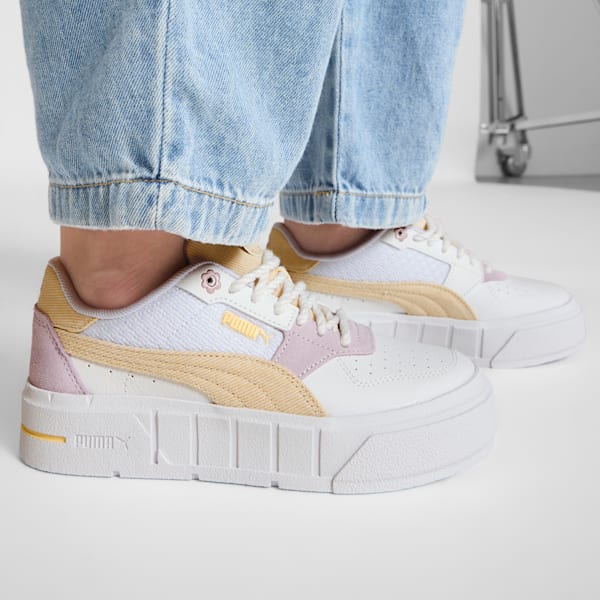 Кроссовки для больших детей Cali Court Summer Feels Puma, белый — фото 2