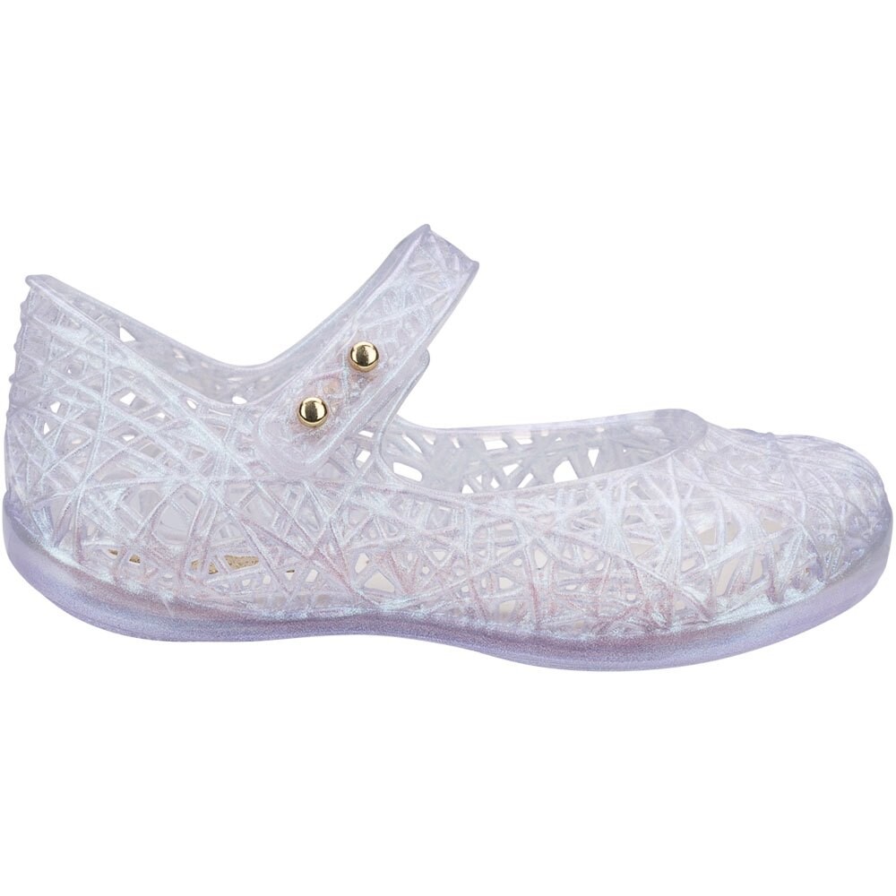 

Балетки Melissa Mini Campana Zig Zag VI Baby, белый